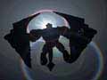 Depth Charge in silhouette